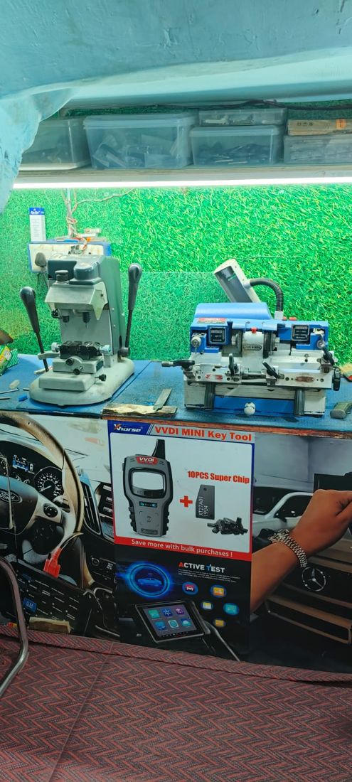 Automotive key programming equipment at KEY MASTER
